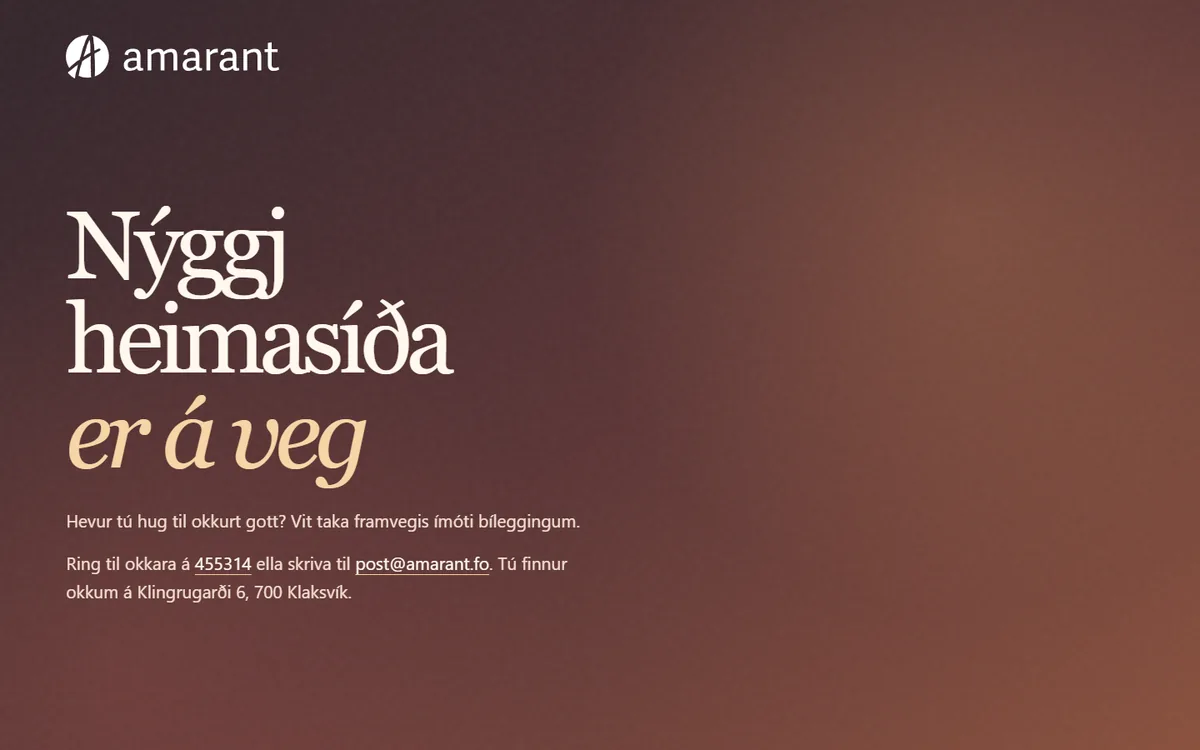 Amarant — Business Websites build by Softaculor
