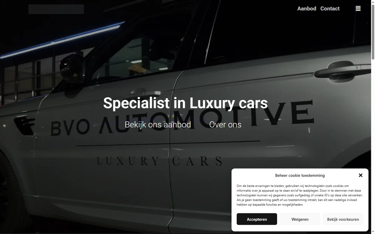 BvO Automotive — Business Websites build by Softaculor