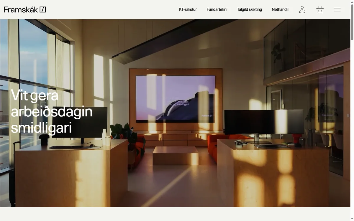 Framskak — Business Websites build by Softaculor