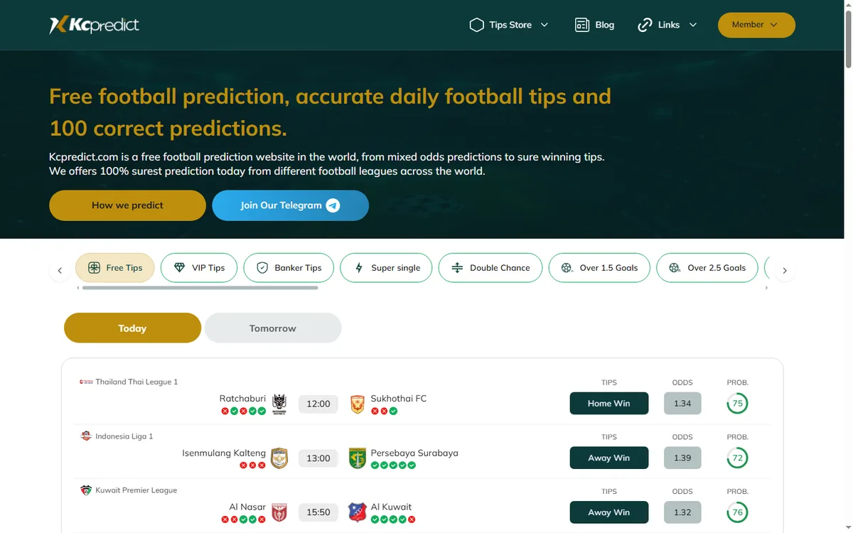 KC Predict — Platforms & Media build by Softaculor