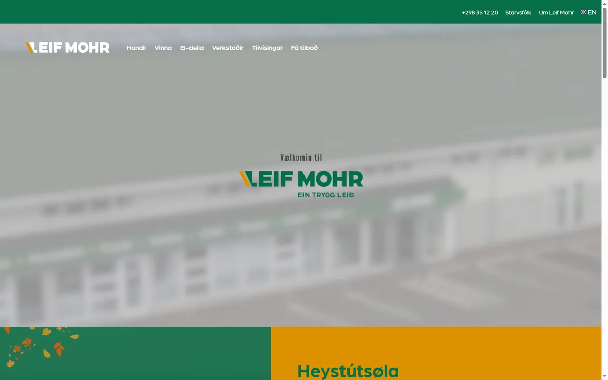 Leif Mohr — Business Websites build by Softaculor